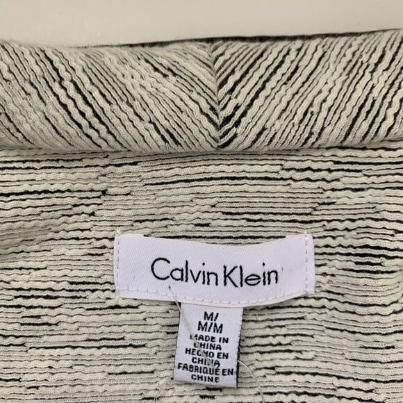 NWT Calvin Klein Line Detail Flyaway Jacket - Picture 13 of 15